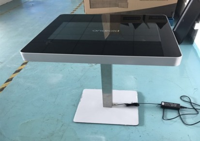 厂家直销21.5寸电容触摸桌餐厅酒店点餐智能查询互动桌触控一体机