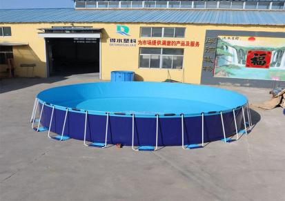 户外游泳池 工地蓄水池商用户外大型支架泳池 得水按需定制