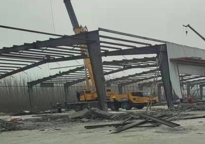 工地30米无中柱厂房车间 附近工地5000平方米双层厂房出售 越新钢构