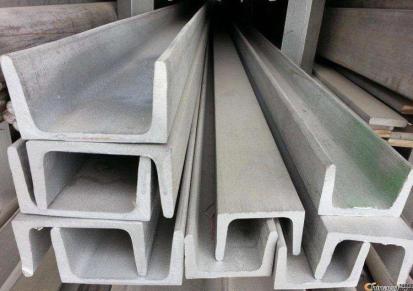 镀锌槽钢 工业建筑钢铁材料 型号齐全 可拉弯冲孔 可定制 晋鑫物资