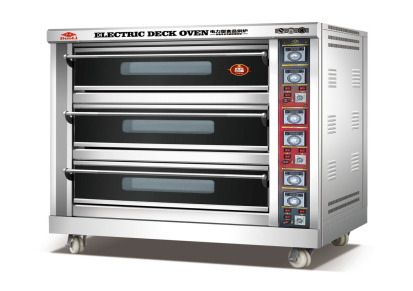 批发零售三层六盘电烤箱 大型烤箱 高温烤