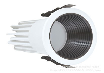 高端防眩光筒灯 40W贴片筒灯  开孔200mm   欧司朗芯片筒灯