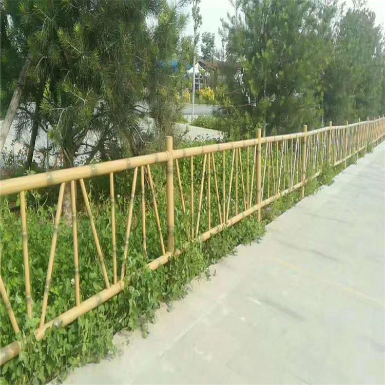 天津市仿竹栏杆量大从优竹节管栏杆满佰丝网