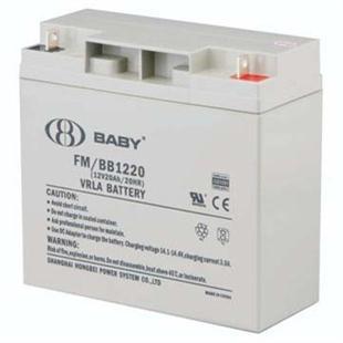 BATA鸿贝蓄电池FM/BB124 铅酸免维护12V4AH/20HR
