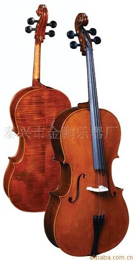 诚信商家 供应高级演奏级大提琴 枫木虎纹大提琴