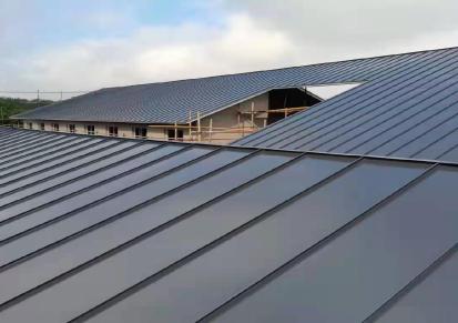 屋顶彩钢瓦翻新施工 钢结构厂房 铝镁锰板 保来德