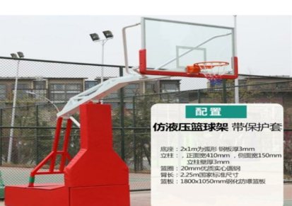 双林 优质篮球架批发生产 篮球架 供应篮球架