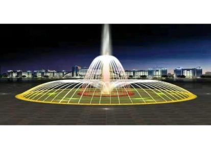 矗华镂空景观喷泉景观水幕设计安装制作厂家