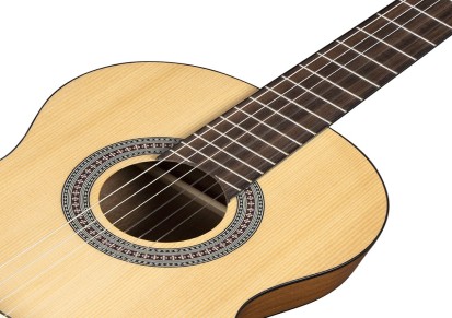 39寸OTIS奥司云桃圆角哑光合板古典吉他c1性价比