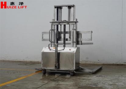 惠泽 304不锈钢半电动堆高叉车 医药食品行业专用 支持定制