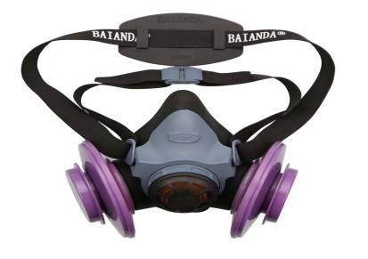 百安达FEN2105FFEN01厂家直供KN100等级防淋水防尘面罩工业防尘面具
