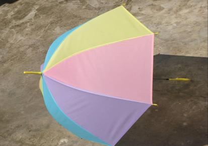 创意彩色磨砂伞 长柄磨砂EVA环保雨伞 广告伞定制logo 一件代发