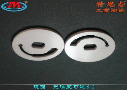 特恩志氧化铝结构陶瓷加工安全阀密封调节片