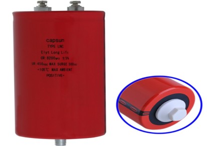 高压电容器生产厂 450V8200UF双头螺电容器 CAPSUN品牌原装