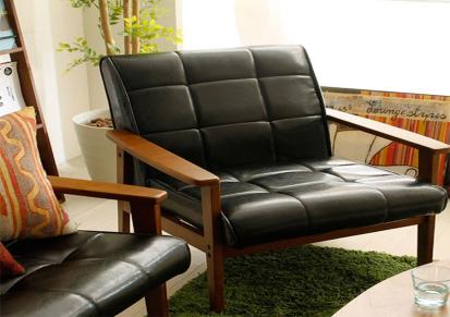 亦雅设计A1001S高档沙发轻奢沙发皮质家具 客厅卧室阳台懒人沙发 加工定制厂家