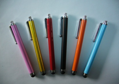 两节 伸缩电容笔 多色可选 可印LOGO 电容屏通用触屏笔
