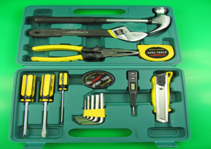 12pc礼品工具套装 家用工具包 组合工