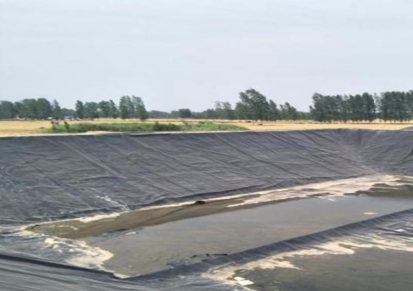 高密度聚乙烯土工膜 水产养殖的防渗防水地膜 HDPE土工膜制造而成 江苏明程