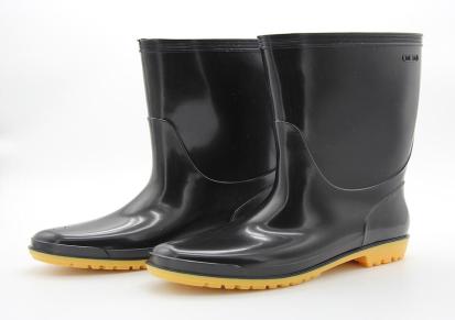 山东雨利王雨靴 定制批发中筒雨靴 设计雨靴直销生产供应商