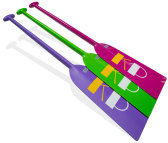 金湃个性彩色龙舟桨-可定制水标