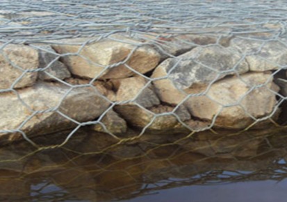 厂家供应防洪护堤重型六角网使用 水利建设六角网石笼