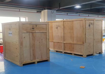 厂家专业生产耐高温钢带木箱实木木箱包装