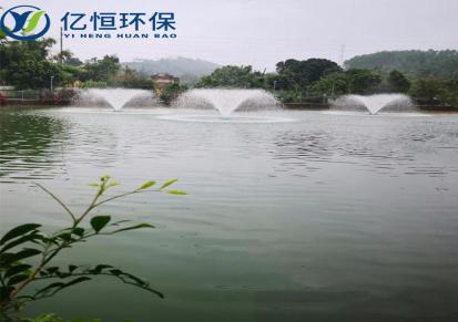 南京亿恒 河道水质净化器 涌泉式喷泉曝气机