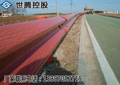 青海玉树公路波形护栏防撞生产厂家格尔木市国标4米间距一米安装价格