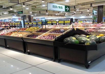 广金 钢木超市货架生产商 果蔬货架安装 便利店超市专用