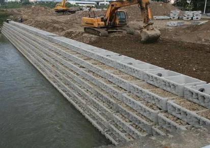 歆鹏建材厂家提供杭州阶梯式护坡生态框砌块安装