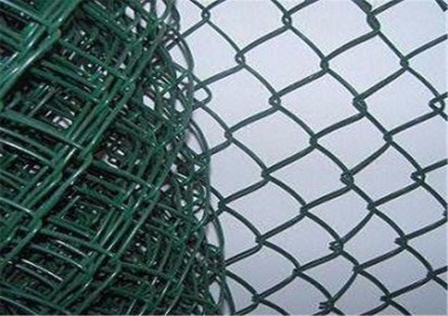 隔离防护网 包塑勾花网 国帆 体育场勾花网 加工定做