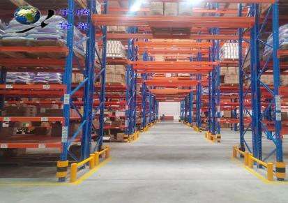 宇腾工厂定制不同承重的大货架立柱材料，各种样式的立体仓库货架