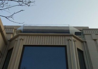 北京建安装修玻璃幕墙平移天窗阳光房屋顶