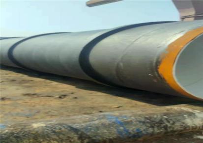 华盾 DN600大口径 三油两布防腐螺旋管 内外环氧煤沥青防腐钢管