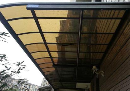 雨后骄阳 阳台窗棚 定制铝合金遮阳棚 铝合金雨棚