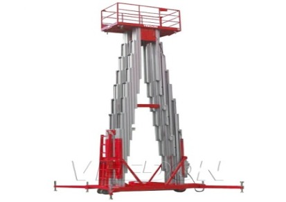 威登四桅柱式高空作业平台VAWP0176