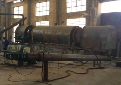 1200型麻杆炭粉生产设备 广西桉树皮炭化机志丰 新型滚筒生物质炭化炉