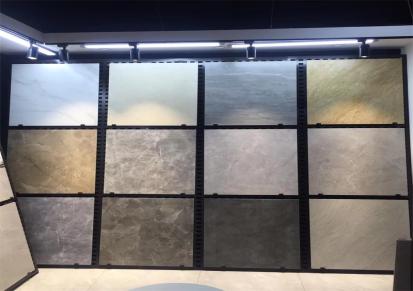冲孔板瓷砖展示架生产厂家 逐光定制样板展示架