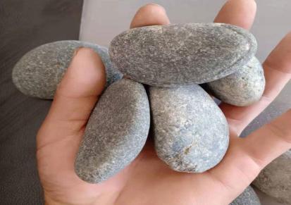 鹅卵石供应 黑色鹅卵石 5-8厘米鹅卵石 欣茂