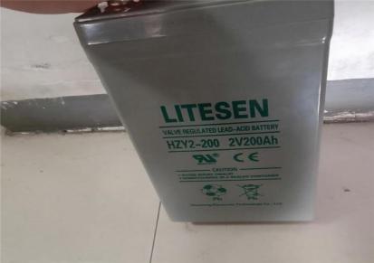 美国LITESEN利特森蓄电池HZY2-200免维护2v200ah蓄电池经销