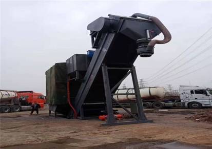 惠州粉煤灰拆箱卸车机矿粉集装箱卸灰机水泥粉海运集装箱卸灰机