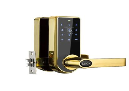 酒店IC卡锁家用木门电子密码锁办公室智能门锁防盗门锁公寓密码锁