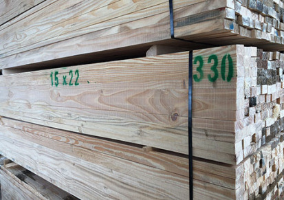 松木木方 森发木材加工厂 松木木方价格批发市场