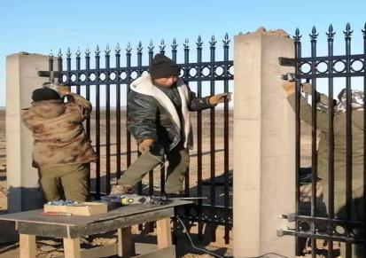 兰州榆中道路护栏道路护栏生产厂家小区围墙护栏