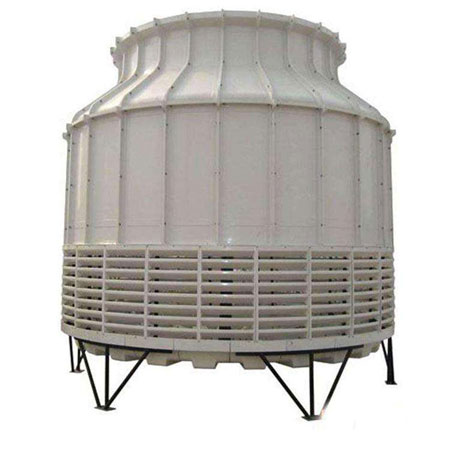 厂家定制横流式冷却塔 玻璃钢圆形冷却塔批发价格