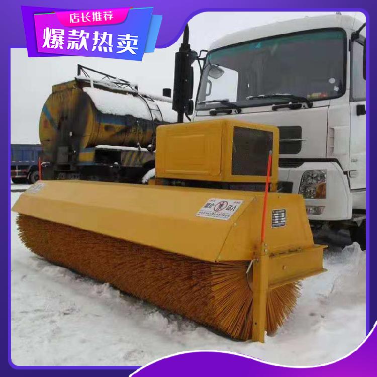 山东淄博重型雪滚手推式扫雪机小型扫雪机
