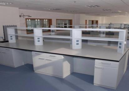 天津福音实验室设备 全钢实验台 实验边台 定制销售钢木实验台