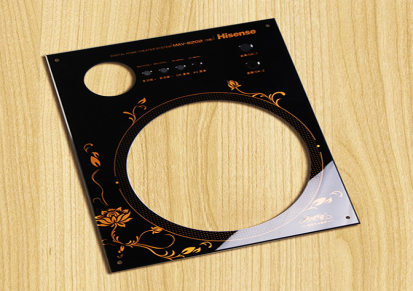 奇光开关面板厂家定制 PC薄膜面板 PC按键薄膜面贴 丝印加工