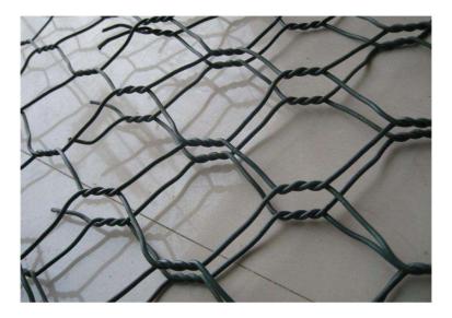 现货六角拧花网 绿色包塑格宾网 河道治理雷诺防护垫 可定制