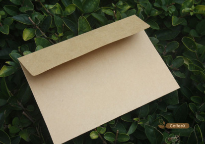 m2 西式3号牛皮纸空白信封 贺卡 明信片装饰收纳 无印刷DIY手绘